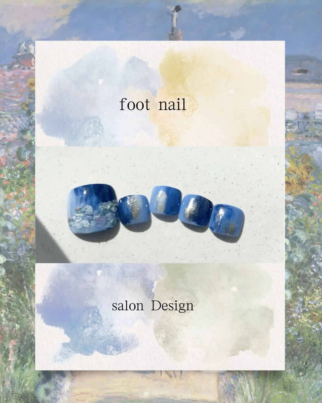 foot nail salon Design✨