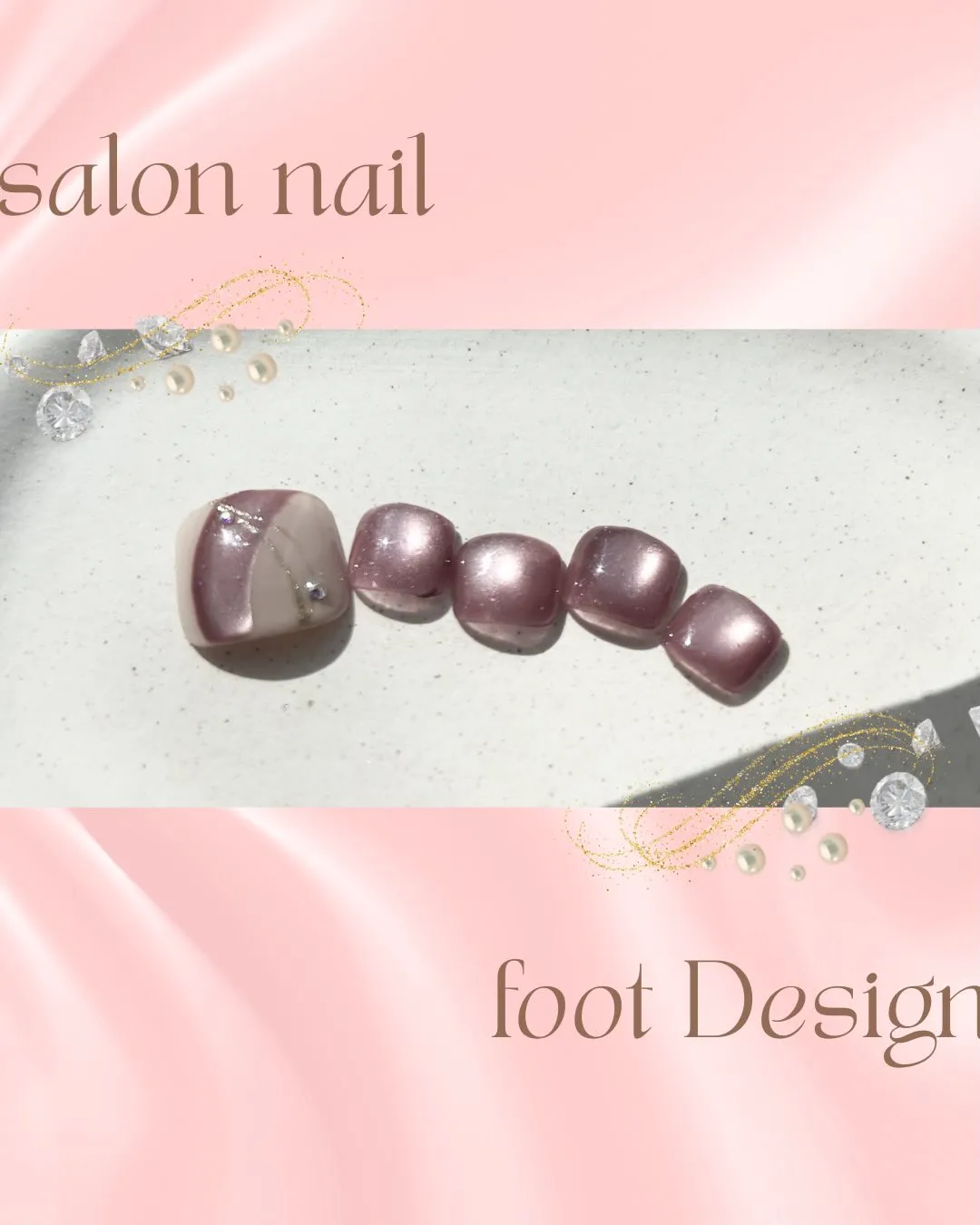 foot nail salon Design✨